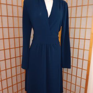 Teal colored CABI dress